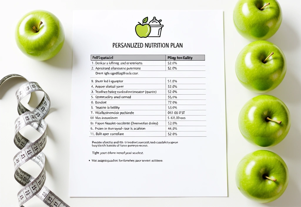Personalisierter Ernährungsplan